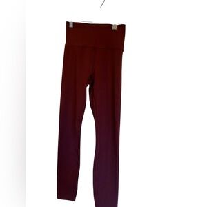 NWT Vuori all the feels leggings CERISE Size XS